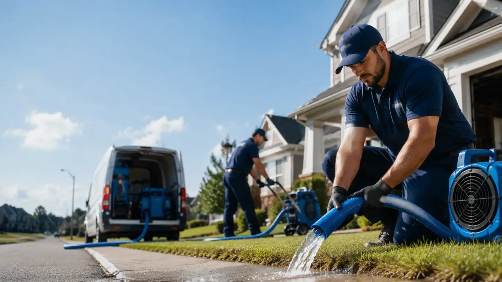 Flood Damage Restoration in Francisco, IN